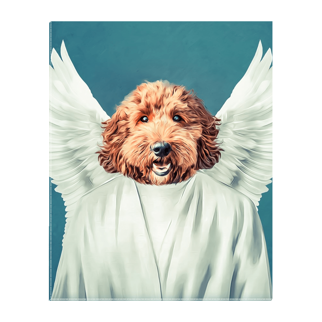 Lienzo personalizado para mascotas &#39;El ángel&#39;