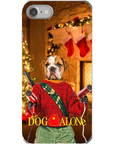 'Dog Alone' Personalized Phone Case