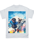 Camiseta personalizada para 2 mascotas 'Detroit Doggos' 