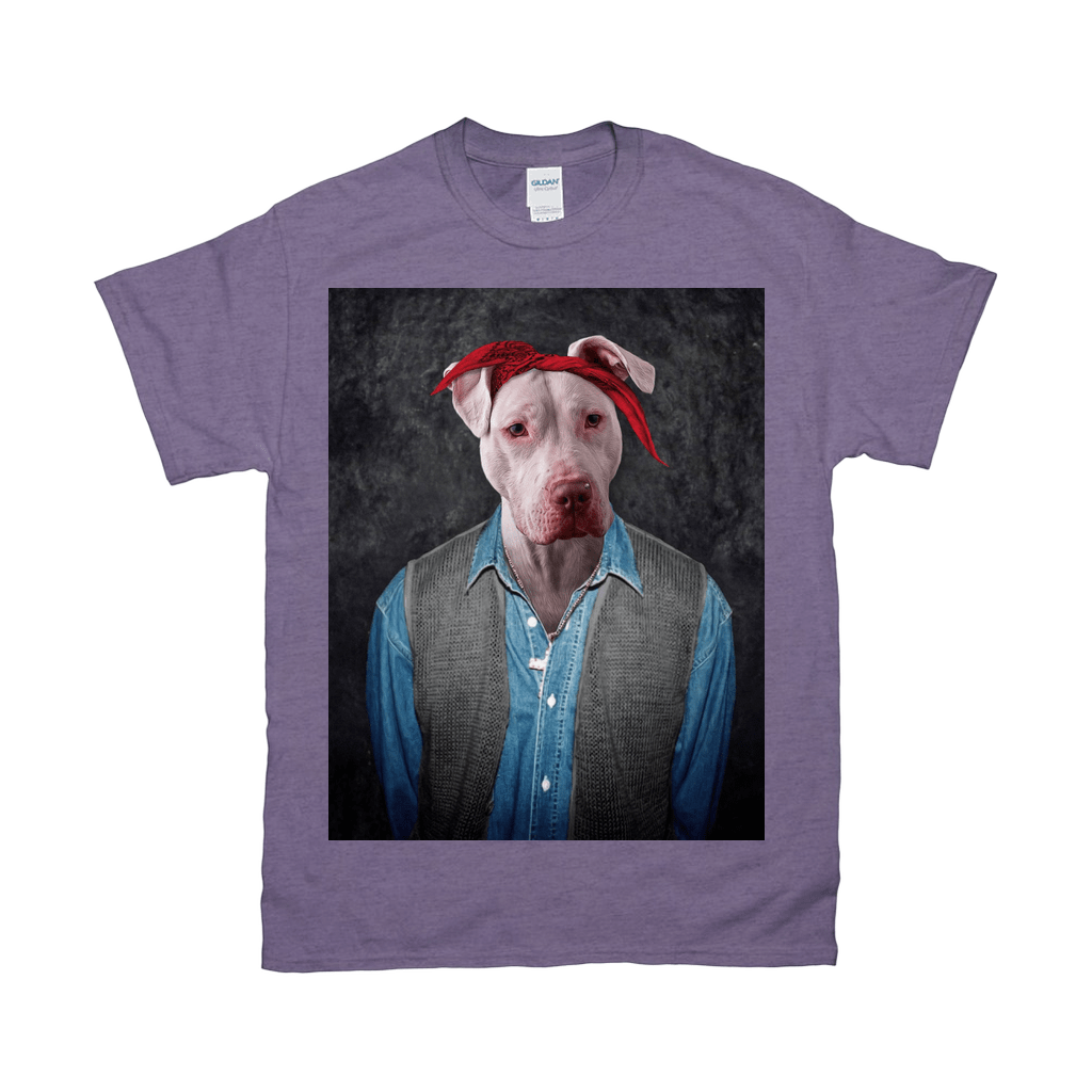 Camiseta personalizada para mascotas &#39;2Pac Dogkur&#39;