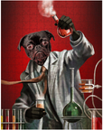 'The Mad Scientist' Personalized Pet Puzzle