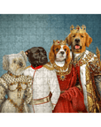 'The Royal Family' Personalized 4 Pet Puzzle
