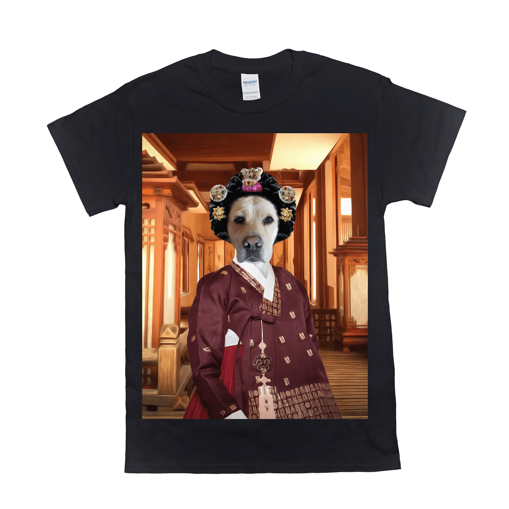Camiseta personalizada para mascotas &#39;La emperatriz asiática&#39; 