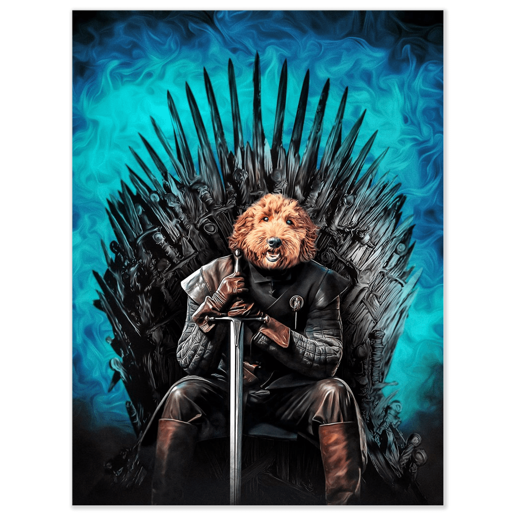 &#39;Game of Bones&#39; Personalized Dog Poster