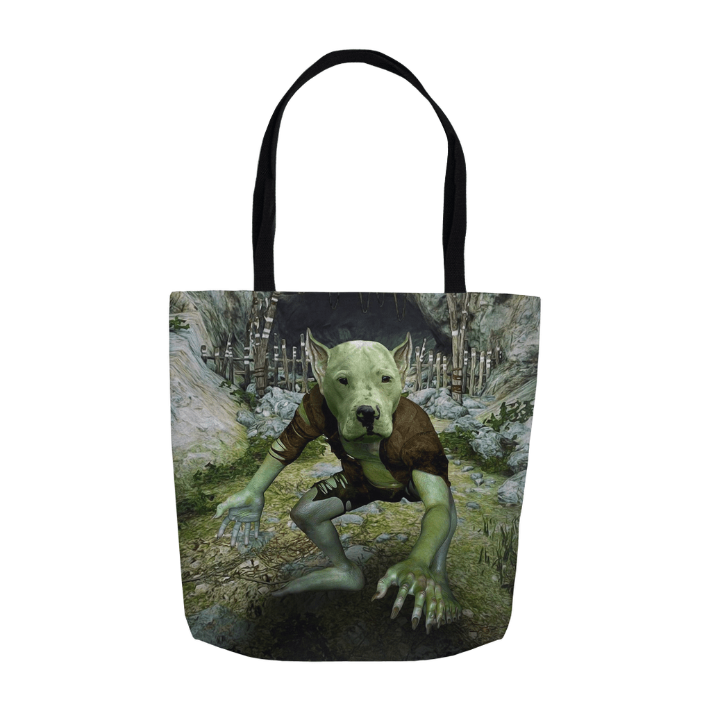 &#39;The Goblin&#39; Personalized Tote Bag
