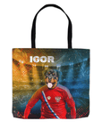 'Russia Doggos Soccer' Personalized Tote Bag