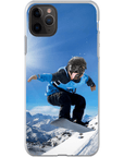 'The Snowboarder' Personalized Phone Case