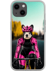 'The Female Cyclist' Personalized Phone Case