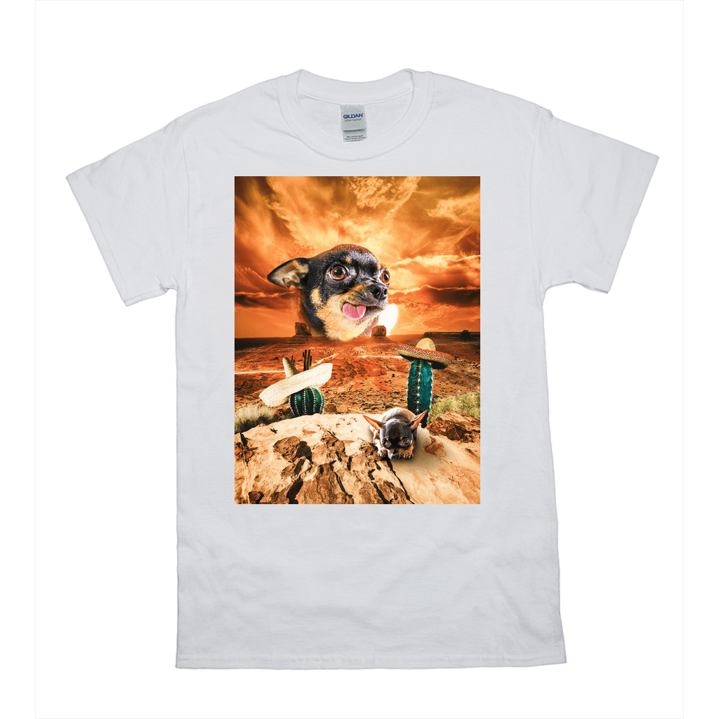 Camiseta personalizada para mascotas &#39;Desierto Mexicano&#39; 