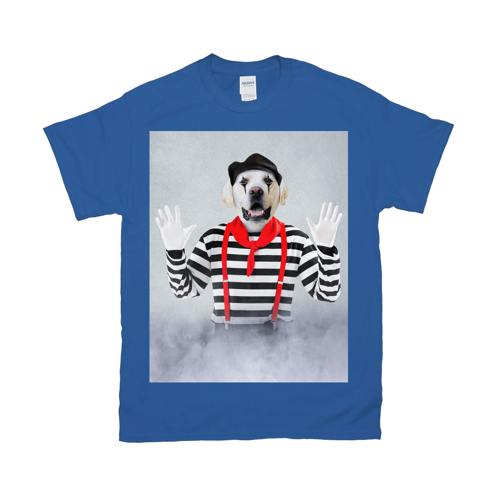 &#39;The Mime&#39; Personalized Pet T-Shirt