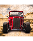'The Hot Rod' Personalized Pet Puzzle