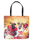 'Kansas City Doggos' Personalized 2 Pet Tote Bag