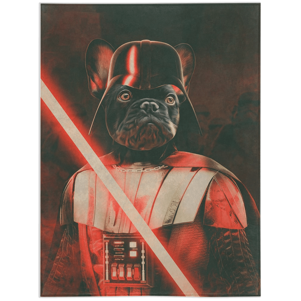 &#39;Darth Woofer&#39; Personalized Pet Blanket