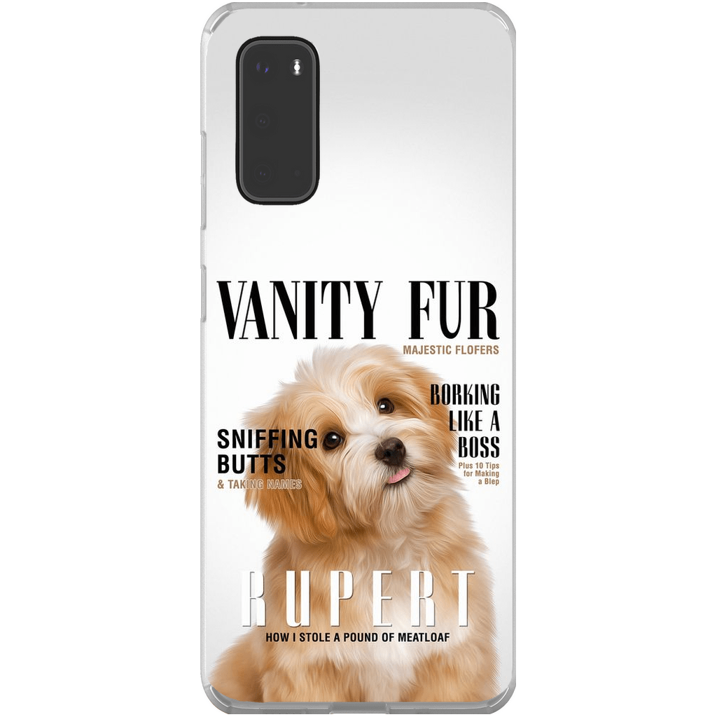&#39;Vanity Fur&#39; Personalized Phone Case