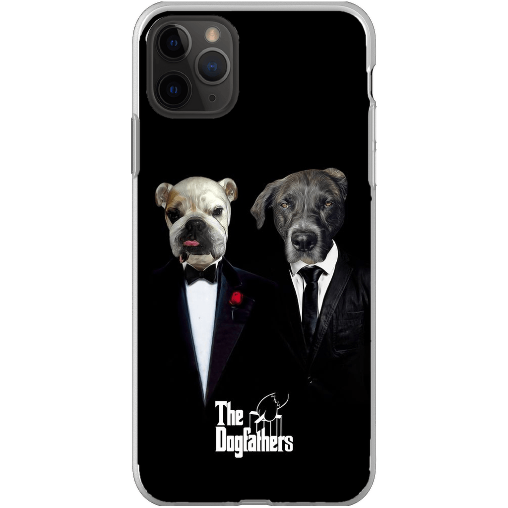 &#39;The Dogfathers&#39; Personalized 2 Pet Phone Case