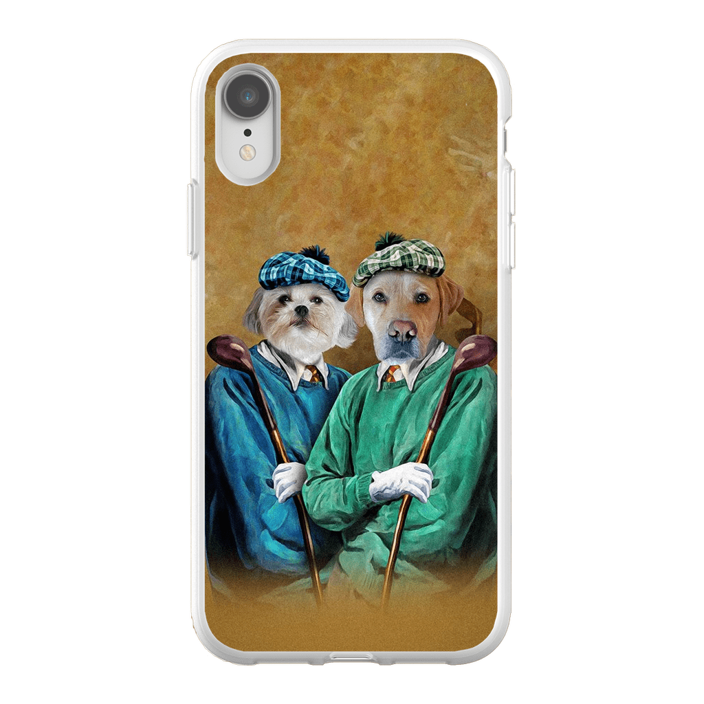 &#39;The Golfers&#39; Personalized 2 Pet Phone Case