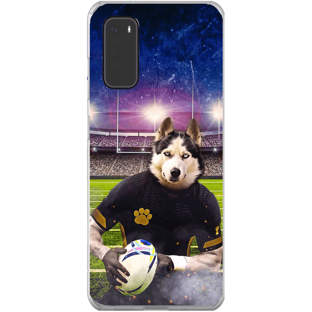 &#39;The Rugby Player&#39; Personalized Phone Case