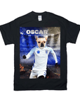 Camiseta personalizada para mascotas 'England Doggos Soccer' 