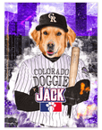 'Colorado Doggies' Personalized Pet Poster