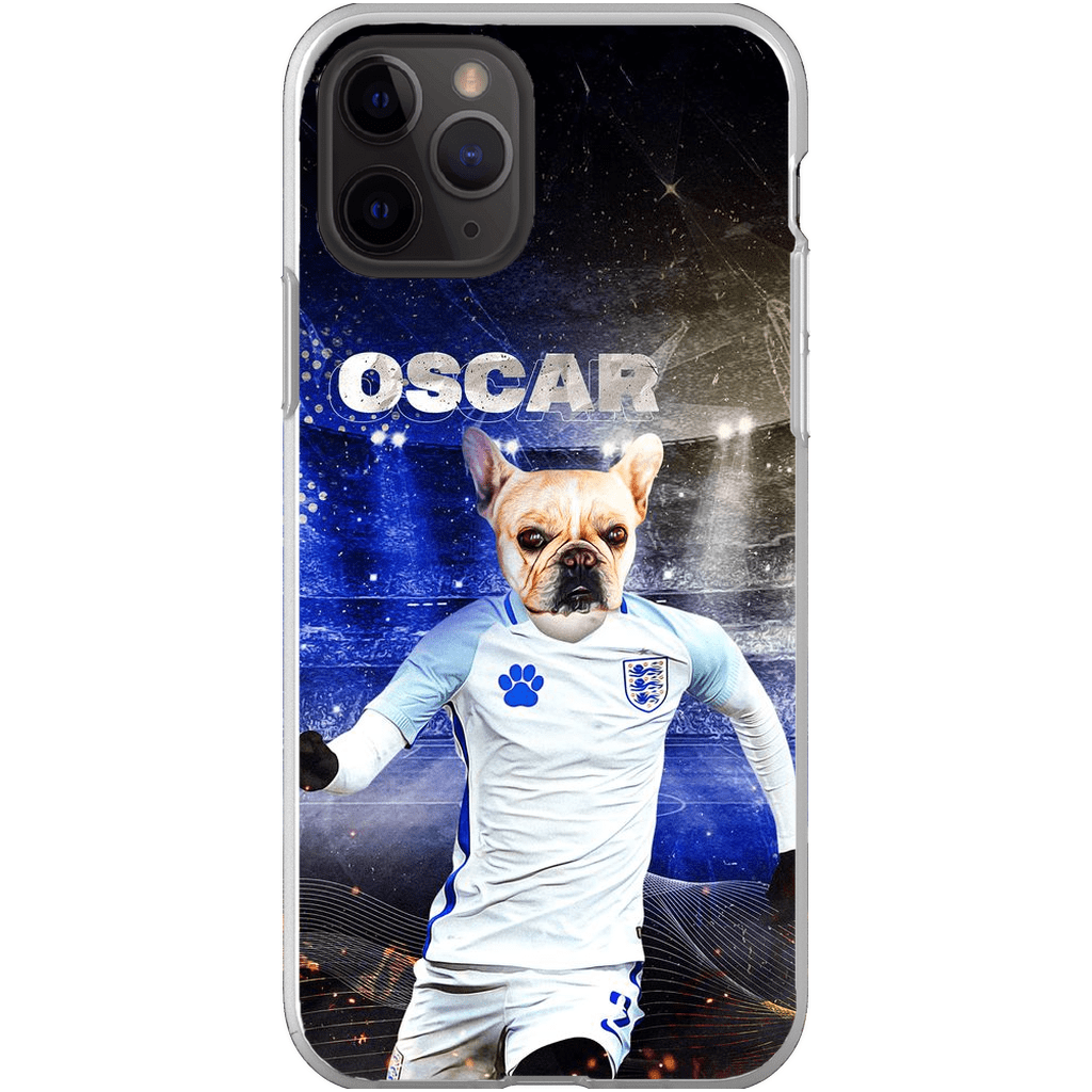 &#39;England Doggos Soccer&#39; Personalized Phone Case