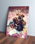 'Washington Doggos' Personalized Pet Canvas