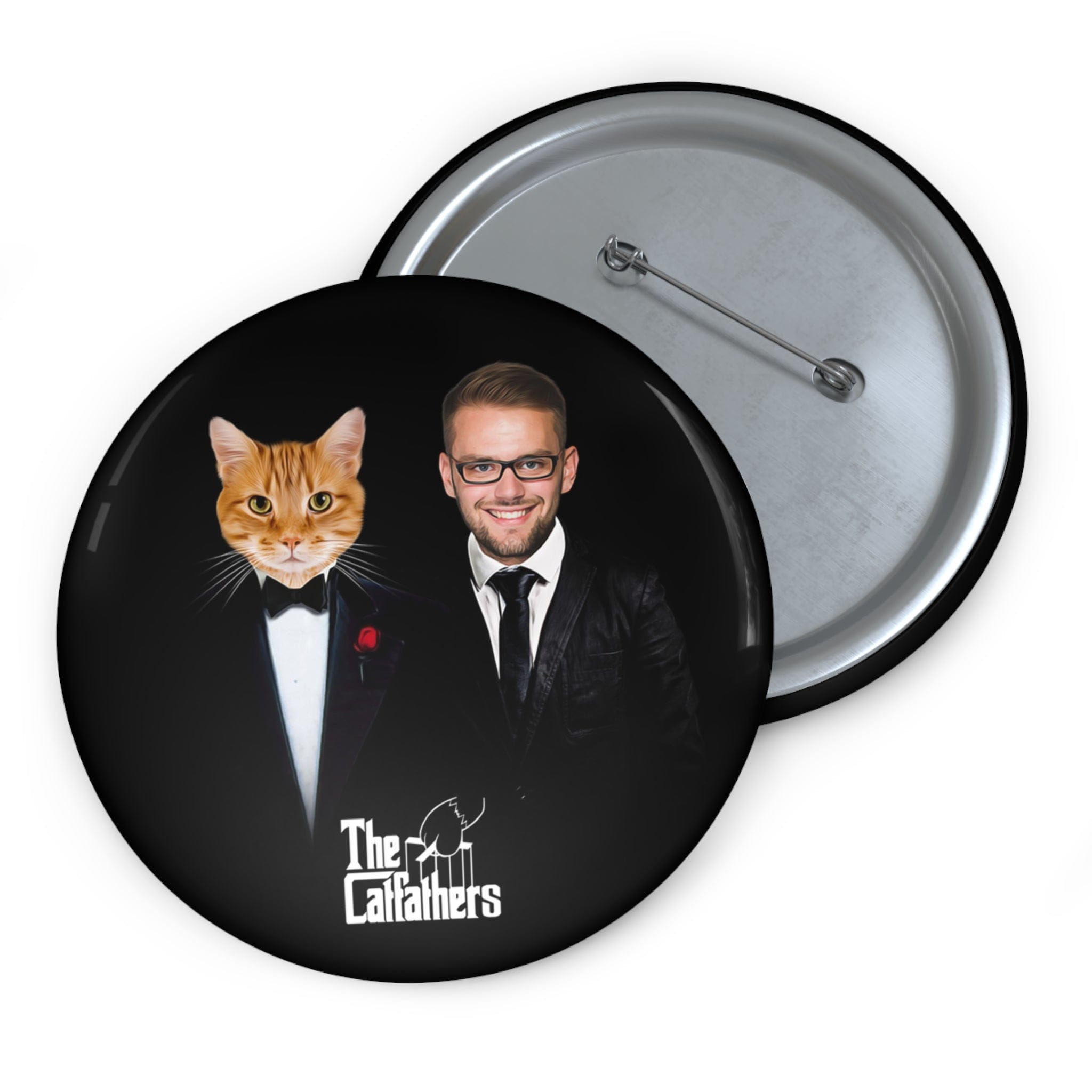 Pin personalizado The Catfathers (2 - 4 mascotas) 