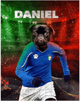 'Italy Doggos Soccer' Personalized Pet Puzzle