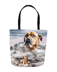 'Majestic Snowy Mountain' Personalized Pet Tote Bag