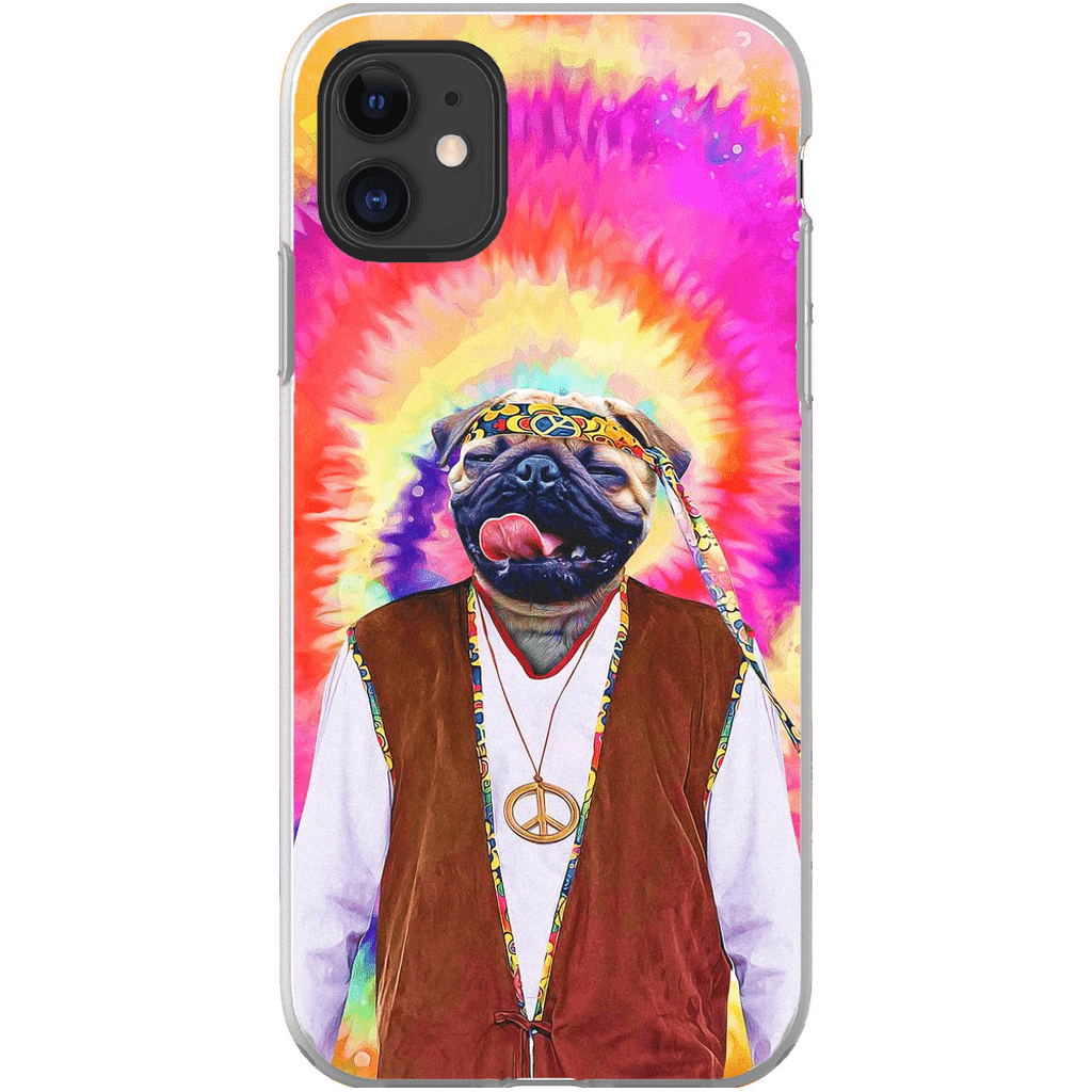 &#39;The Hippie (Male)&#39; Personalized Phone Case