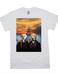 'The Explorers' Personalized 2 Pet T-Shirt