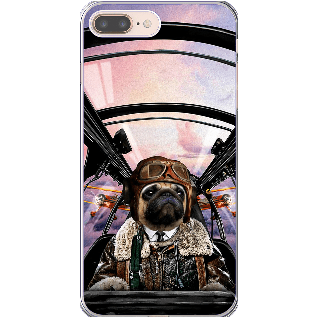 &#39;The Pilot&#39; Personalized Phone Case