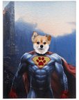 'The Superdog' Personalized Pet Blanket
