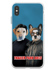 'Trailer Park Dogs 1' Personalized 2 Pets Phone Case