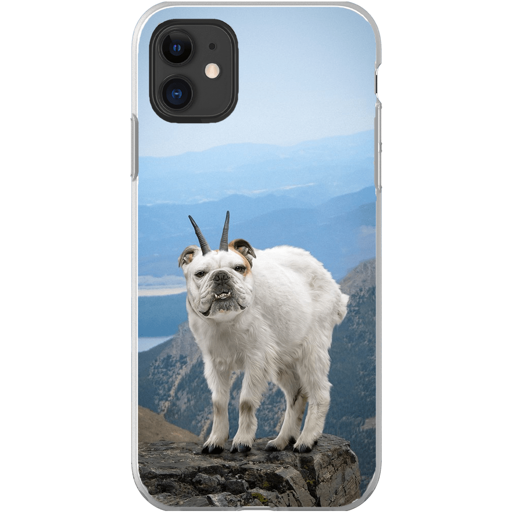 &#39;The Mountain Doggoat&#39; Personalized Phone Case