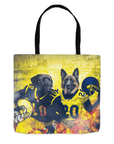 'Michigan Doggos' Personalized 2 Pet Tote Bag