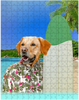 'The Surfer' Personalized Pet Puzzle