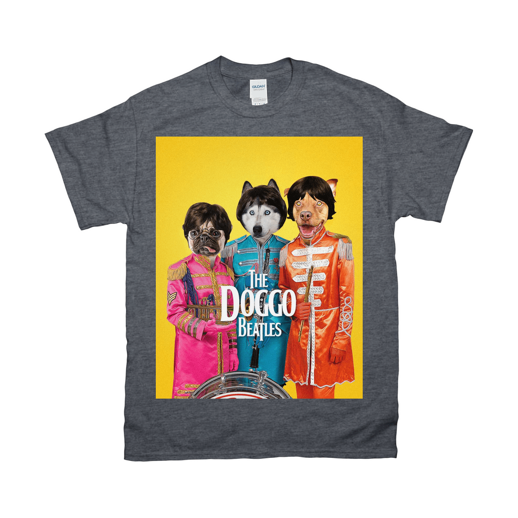 Camiseta personalizada con 3 mascotas &#39;The Doggo Beatles&#39;