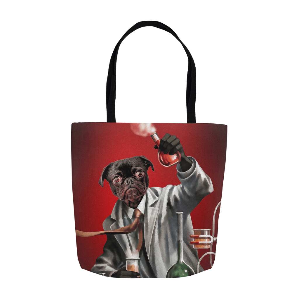 &#39;The Mad Scientist&#39; Personalized Tote Bag