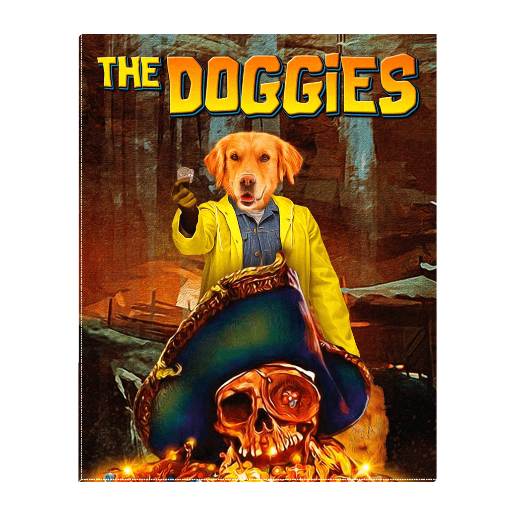 &#39;The Doggies&#39; Personalized Pet Standing Canvas