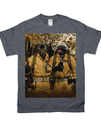 Camiseta personalizada para 2 mascotas 'Dog Busters' 