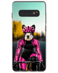 'The Female Cyclist' Personalized Phone Case