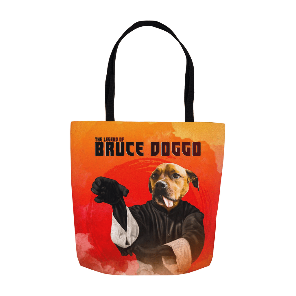 &#39;Bruce Doggo&#39; Personalized Tote Bag