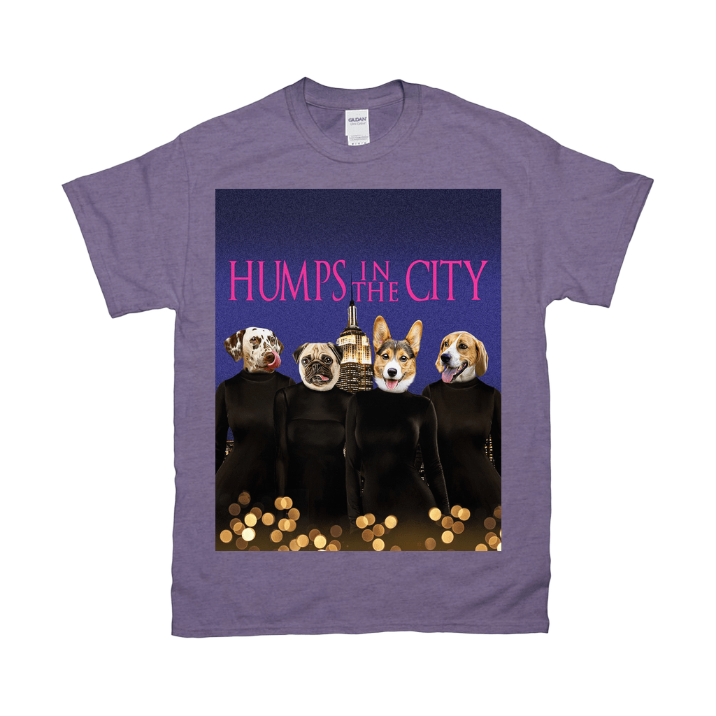 &#39;Humps in the City&#39; Personalized 4 Pet T-Shirt