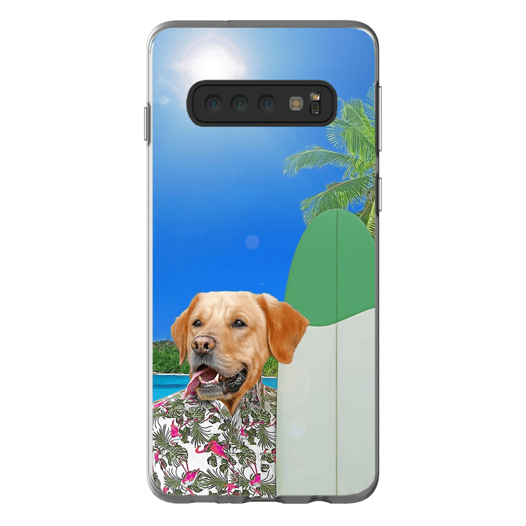 &#39;The Surfer&#39; Personalized Phone Case