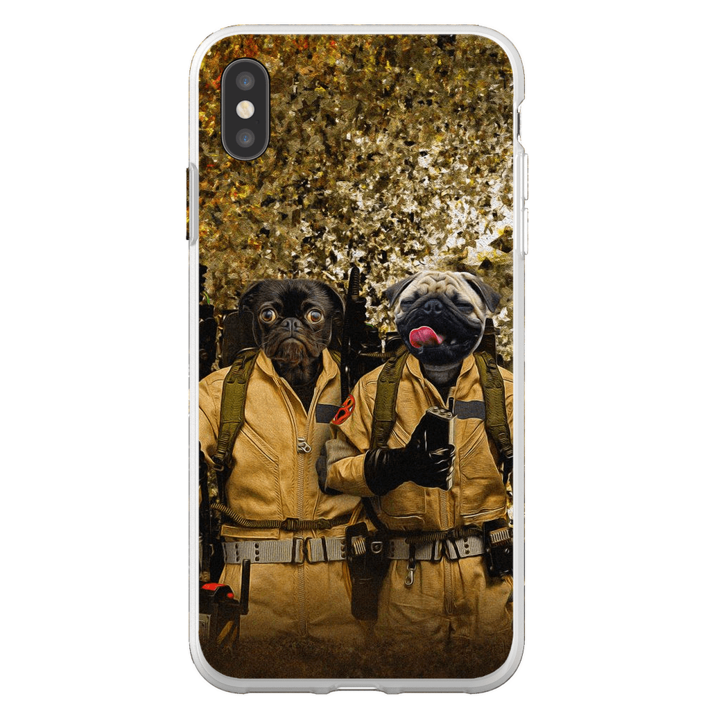 &#39;Dog Busters&#39; Personalized 2 Pets Phone Case