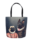 Bolsa de tela personalizada para 2 mascotas 'Duque y Archiduquesa'