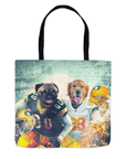 'Green Bay Doggos' Personalized 2 Pet Tote Bag