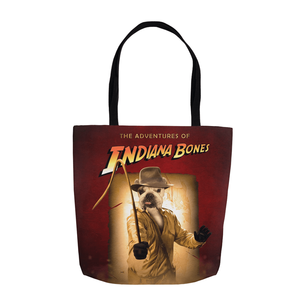 &#39;The Indiana Bones&#39; Personalized Tote Bag