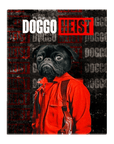 'Doggo Heist 2' Personalized Pet Standing Canvas
