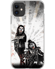 'Kiss Doggos' Personalized 2 Pet Phone Case